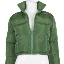 Load image into Gallery viewer, Crop Winter Jacket - Secret Apparel
