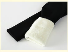 Load image into Gallery viewer, Black warm fur leggings - Secret Apparel
