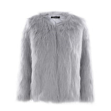 Load image into Gallery viewer, Faux Fur Winter Coat - Secret Apparel
