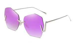 Irregular colorful sunglasses - Secret Apparel