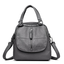 Load image into Gallery viewer, PU Backpack Shoulder Bag - Secret Apparel
