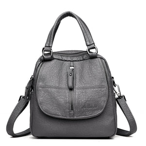 PU Backpack Shoulder Bag - Secret Apparel