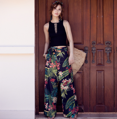 Wide Leg Pants - Secret Apparel