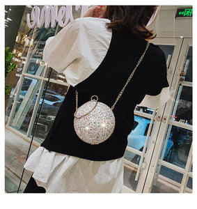 Round Ball Bling Handbag - Secret Apparel