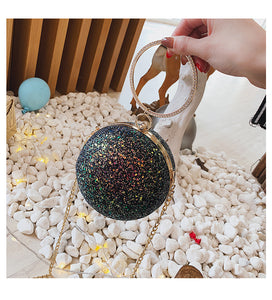 Round Ball Bling Handbag - Secret Apparel