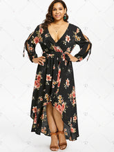 Load image into Gallery viewer, Plus Size High-Low Dress - Secret Apparel
