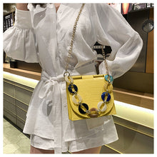 Load image into Gallery viewer, Chain Ornament Shoulder Handbag - Secret Apparel
