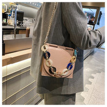 Load image into Gallery viewer, Chain Ornament Shoulder Handbag - Secret Apparel
