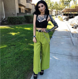 Wide Leg Casual Pants - Secret Apparel