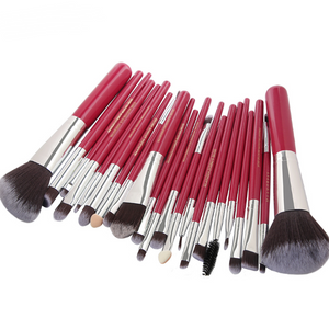 22 Piece Cosmetic Makeup Brush Set - Secret Apparel