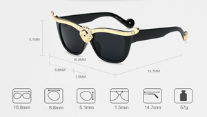 Gold Element Sunglasses - Secret Apparel