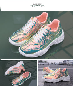 Bright Printed Sneakers - Secret Apparel