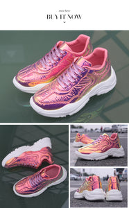 Bright Printed Sneakers - Secret Apparel