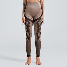 Load image into Gallery viewer, Camouflage Hollow Fitness Leggings - Secret Apparel
