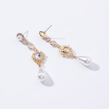 Load image into Gallery viewer, Pearl Water Drop Earrings - Secret Apparel
