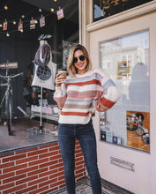 Load image into Gallery viewer, Multicolor Striped Sweater - Secret Apparel
