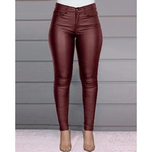 Load image into Gallery viewer, PU Leather Skinny Pants - Secret Apparel
