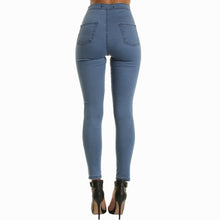 Load image into Gallery viewer, Knee Rip Jeans - Secret Apparel
