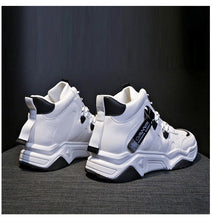 Load image into Gallery viewer, Women White Ankle Trainers - Secret Apparel
