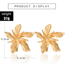 Load image into Gallery viewer, Big Flower Earrings - Secret Apparel
