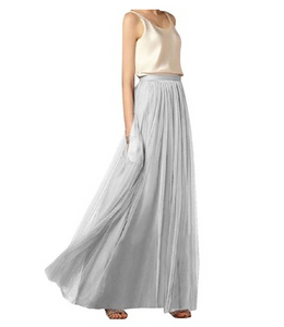 Mesh maxi skirt - Secret Apparel