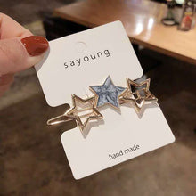 Load image into Gallery viewer, Star Shaped Hairpin - Secret Apparel
