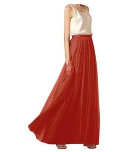 Mesh maxi skirt - Secret Apparel