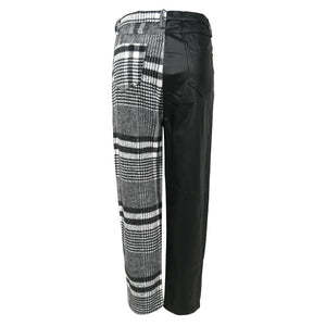 Half Check Pants - Secret Apparel