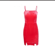 Load image into Gallery viewer, Velvet Tie Back Dress - Secret Apparel
