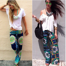 Load image into Gallery viewer, Floral Wide Leg Loose Pants - Secret Apparel
