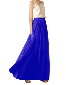 Mesh maxi skirt - Secret Apparel