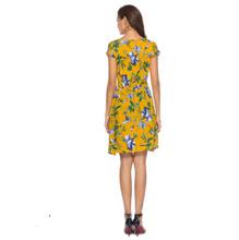 Load image into Gallery viewer, Short Sleeve Elastic Waist Dress - Secret Apparel
