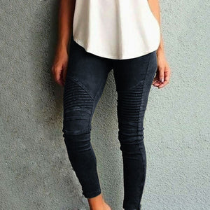 Pleated skinny jeans - Secret Apparel