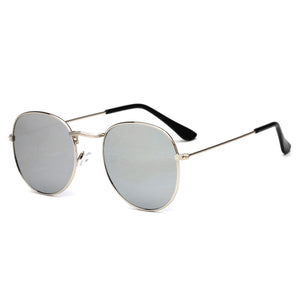 Metallic Frame Sunglasses - Secret Apparel