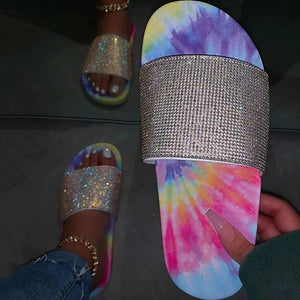 Bling Slip-on Flip Fliops - Secret Apparel