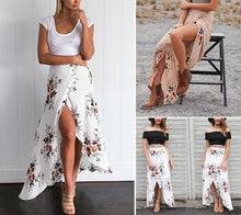 Load image into Gallery viewer, Long Casual High Waist Skirt - Secret Apparel
