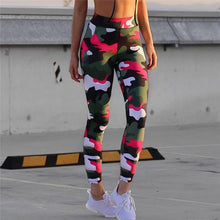 Load image into Gallery viewer, Camouflage Fitness Leggings - Secret Apparel
