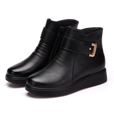 Black Ankle Boots - Secret Apparel