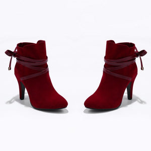 Pointed High Heel Boots - Secret Apparel