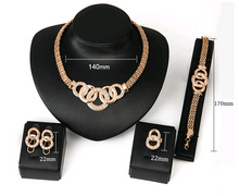 Load image into Gallery viewer, Gold Silver Jewellery Set - Secret Apparel
