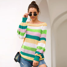 Load image into Gallery viewer, Off Shoulder Mid-Length Sweater - Secret Apparel
