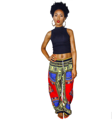 Colorful Wide Leg Casual Pants - Secret Apparel