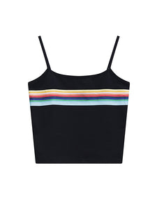 Striped Crop Top - Secret Apparel