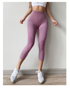 Cropped Yoga Leggings - Secret Apparel