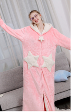 Load image into Gallery viewer, Thick Fleece Bathrobe Pyjamas - Secret Apparel
