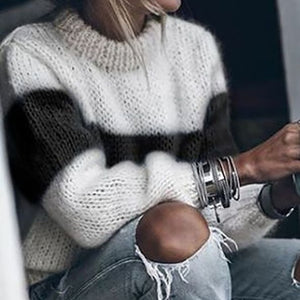 Mohair Knitted Sweater - Secret Apparel