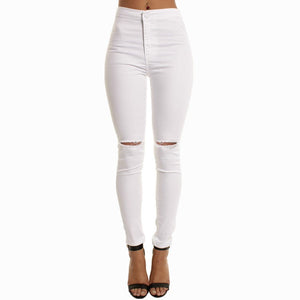 Knee Rip Jeans - Secret Apparel