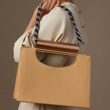 Load image into Gallery viewer, Metal Handle Satchel Bag - Secret Apparel
