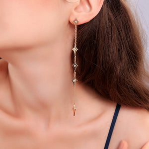 Long Chain Earrings - Secret Apparel