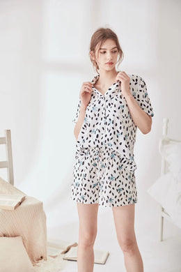 two pieces pyjamas lounge wear set - Secret Apparel